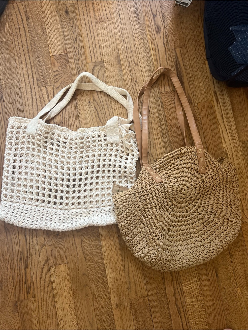 Woven Beach Bag Totes